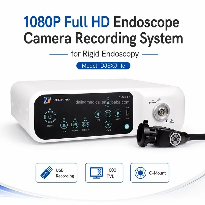 1080P Full HD Endoscope Camera Recording System for Rigid Endoscopy