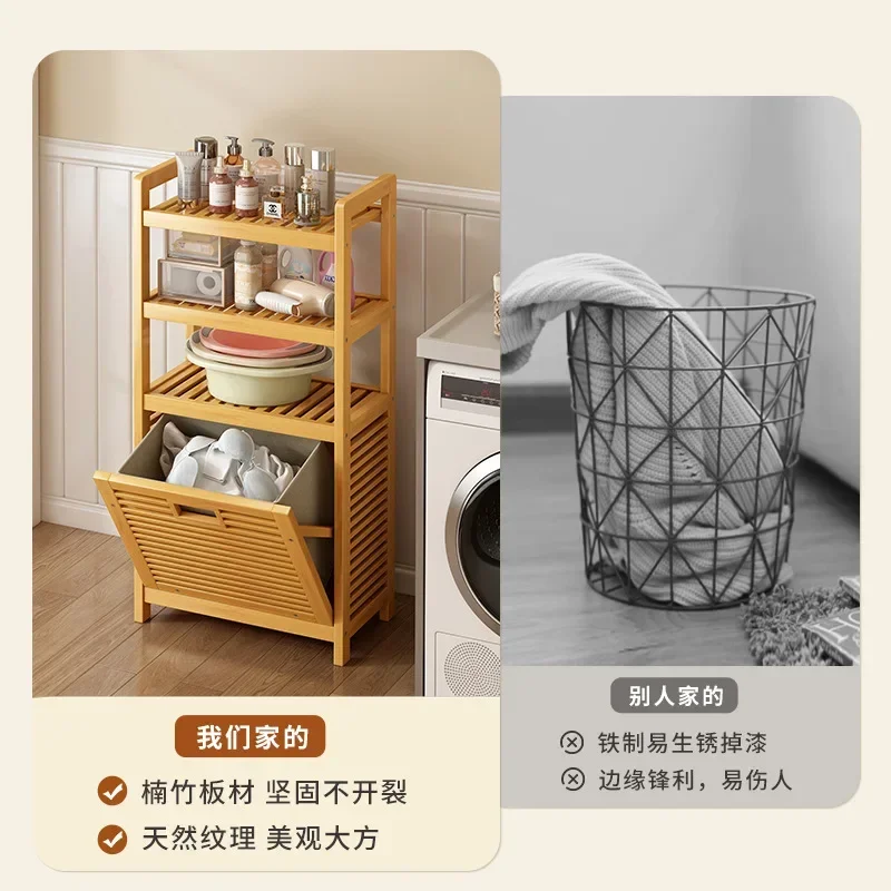 DSA -breathable dirty  clothes storage dirty clothes basket sorting rack