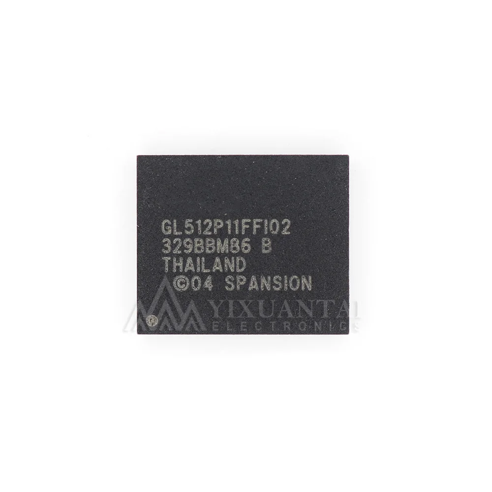 5pcs/lot S29GL512P11FFI02 New Original  IC FLASH 512MBIT PARALLEL 64FBGA MCF5235CVM150