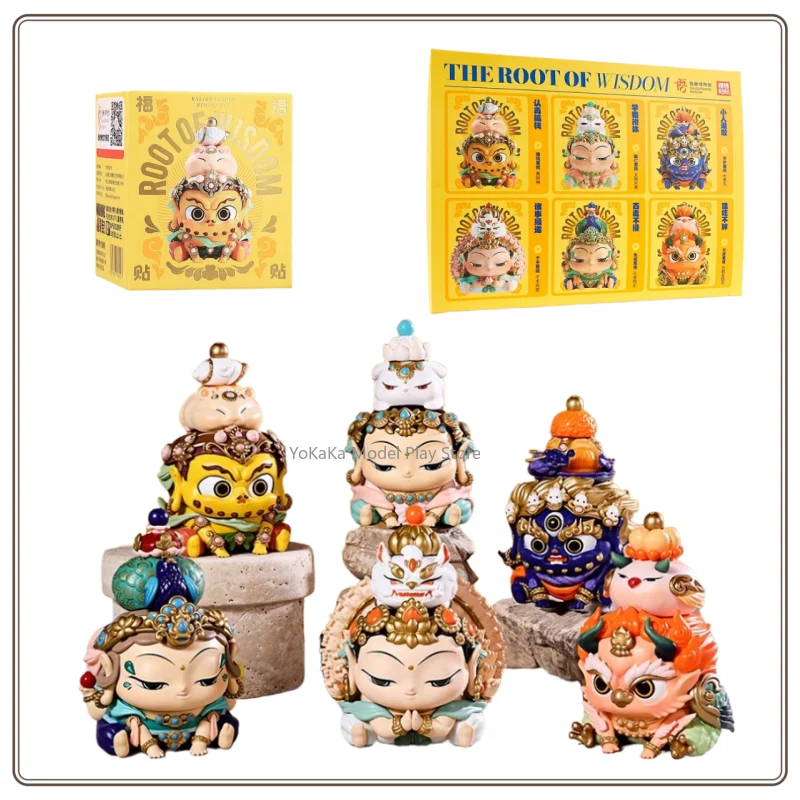 

Fufu Tietie Huigen ручной работы желающая слепая коробка игрушка удачи Dunhuang слепая коробка бодхисаттва орнамент редкий сюрприз подарок на день рождения