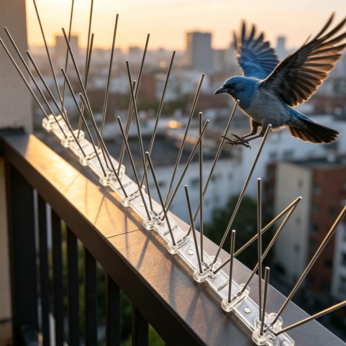 Bird Repellent Thorn Animal Dissuasore Spikes Pigeons Terrible Against Anti-bird Anti-birds Outdoor Sucking