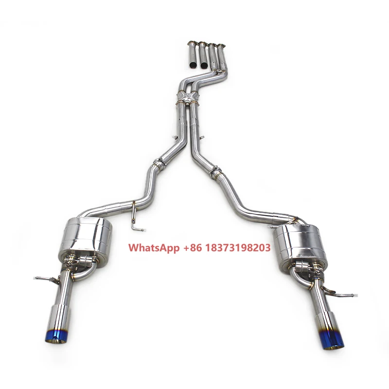 

Performance Valved Exhaust for Z4 E89 2.5L/3.0L/2.0T/3.0T 2009-2017 Stainless Steel Exhaust Pipe Muffler System Escape