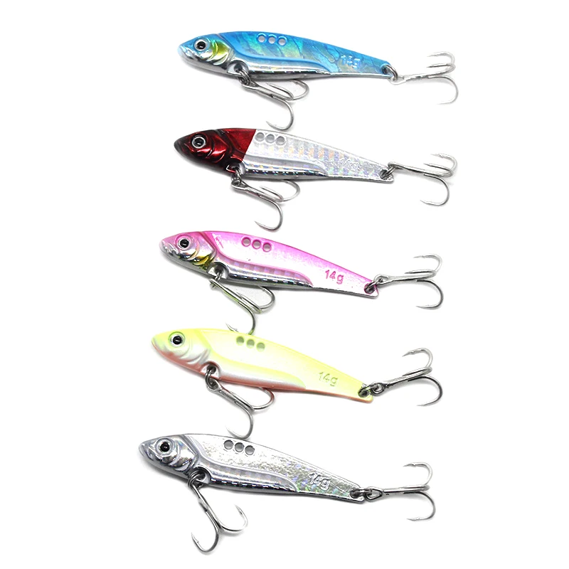 Fishing Accessories Spinner Spoon Trout Pike Fishing Lures Artificial Bait Bass Tackle Treble Hook - Image 5