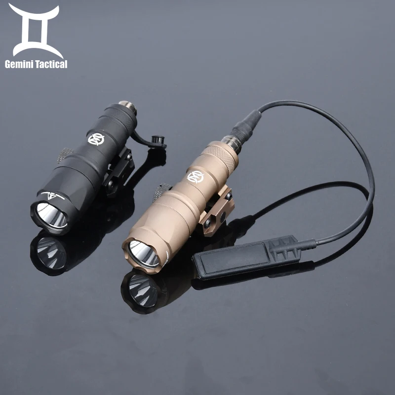 Surefir-Lampe de poche à LED M300 pour fusil de chasse, lumière de scout M300A, adaptée au rail Picatinny, accessoires Airsoft