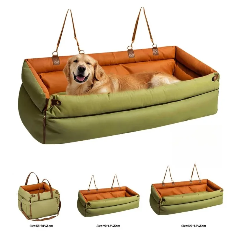 

Luxury Luxury Soft Booster Bed Big Dog Comfortable Travel Pet Car Seat