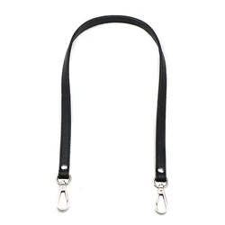 Asa de cuero Pu para bolso de mujer, correa de repuesto para bolso de hombro, cinturones de bolso, cierre dorado y plateado, accesorios para bolso, 60cm