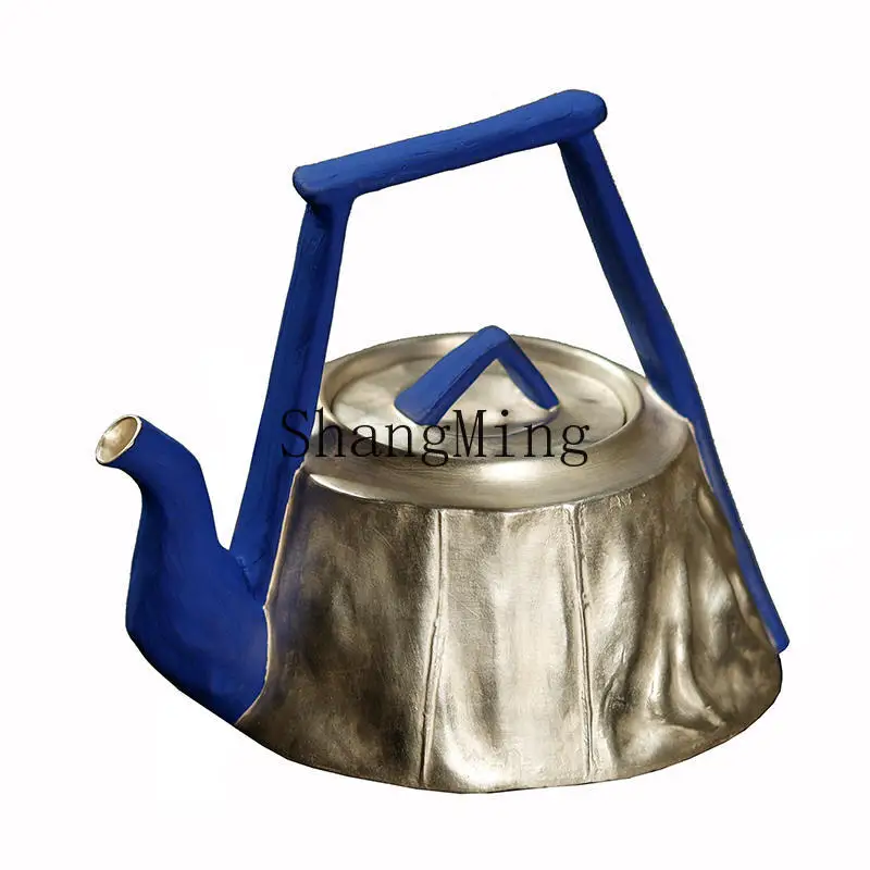 

LXY household simple modern kettle Liu silver electric ceramic stove creative beam silver pot