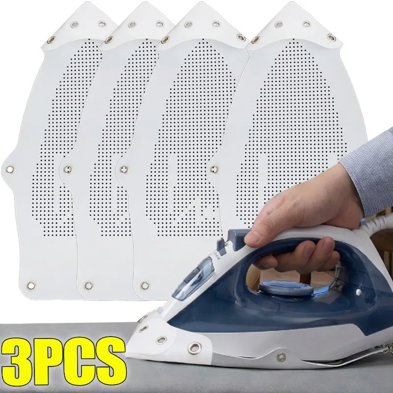 1/2/3pcs Iron Protection Cover Anti-Scorching Clothes Wrinkle Removal Ironing Covers Home Portable Laundry Irons Protector Tools