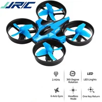 Mini Drone RC H36 4CH con 6 Ejes, Modo Sin Cabeza y Giros 360°