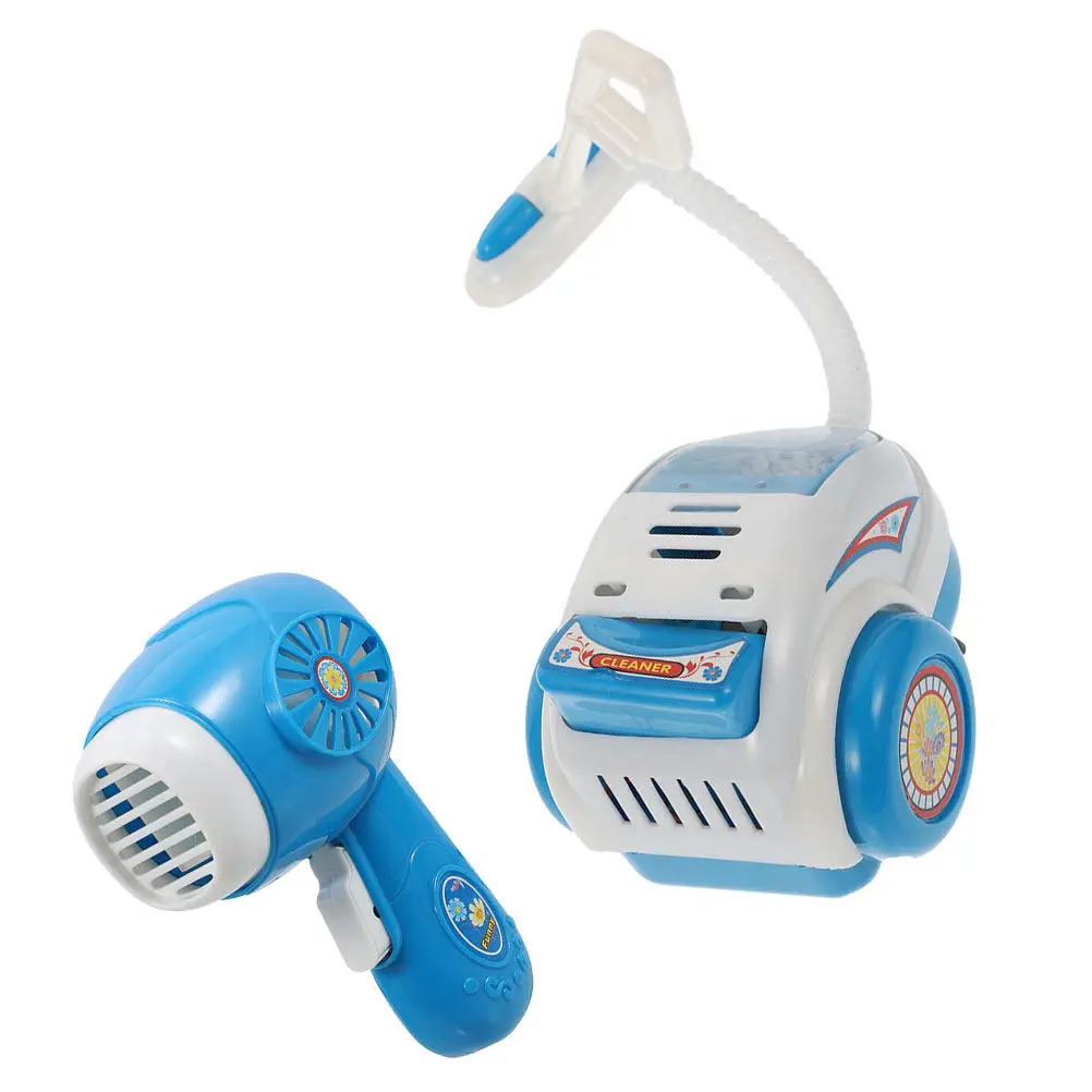 

Набор игрушек: имитация пылесоса и фена, развивающая игрушка для детей, креативный декор в виде бытовой техники