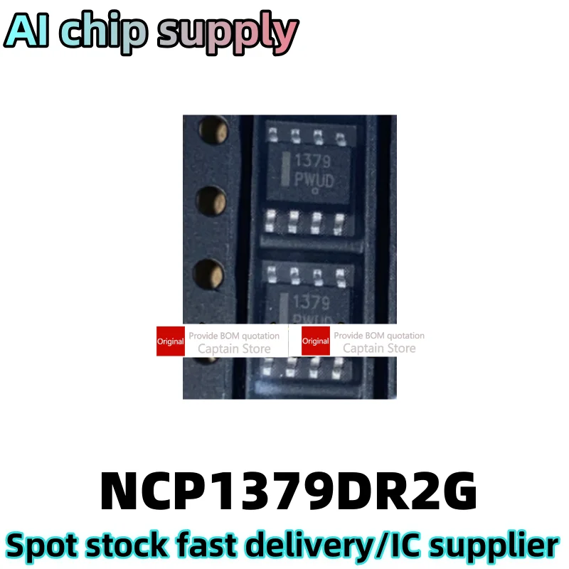 5PCS NCP1379DR2G NCP1379D NCP1379 1379 NCP1379DR SOP8