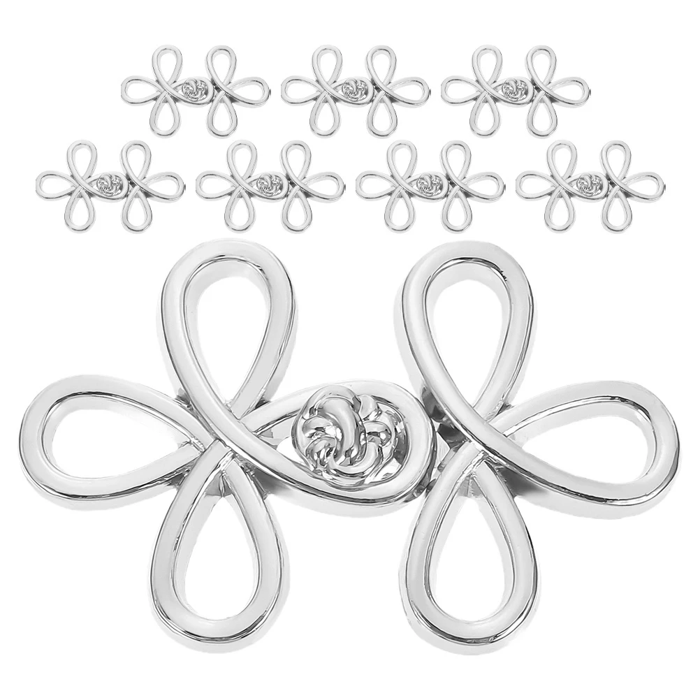 

Vintage Metal Toggle Buckle For Coat Cardigan Shawl Collar Closure Chinese Dress Fastener Sewing Diy Clothing Accessories