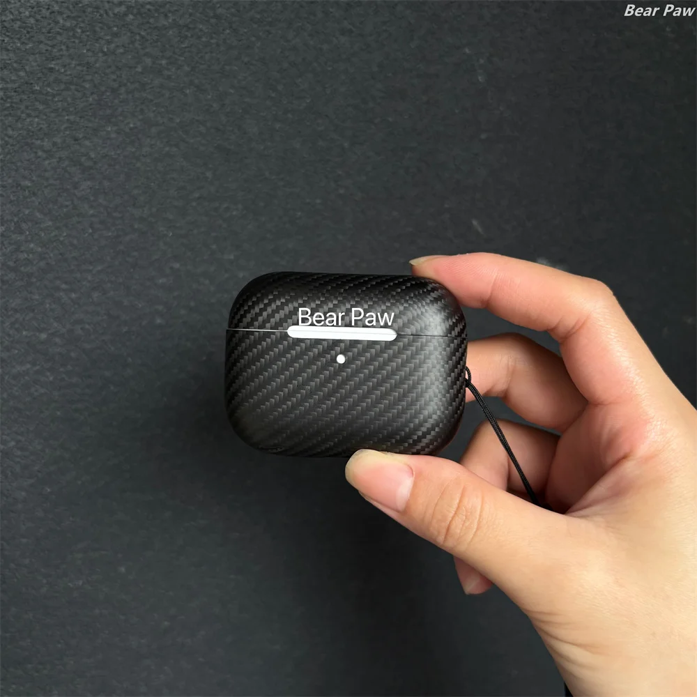 

Чехлы из углеродного волокна для Airpods Pro 3, защитные чехлы из кевлара для наушников AirPods Pro 3/Pro 2, чехлы для наушников из арамидного углеродного волокна
