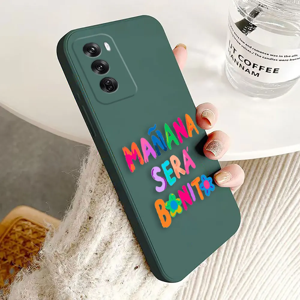 Karol G Manana Sera Bonito مخصص صور جراب هاتف ل ممن لهم رينو 13 13F 12 10 8 8T 7 7Z 6 6Z 5 5F 4 4F 3 2F 2Z A7 A5 غطاء