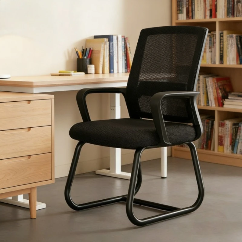 Ergonomic Mesh Office Chair - Breathable Computer Desk Chair with Lumbar Support, Height for Home & Dormitory