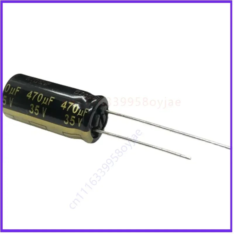 Original FOR Panasonic FM 470uF 35V High Frequency Low Impedance Audio Electrolytic Capacitor 10*20 50PCS