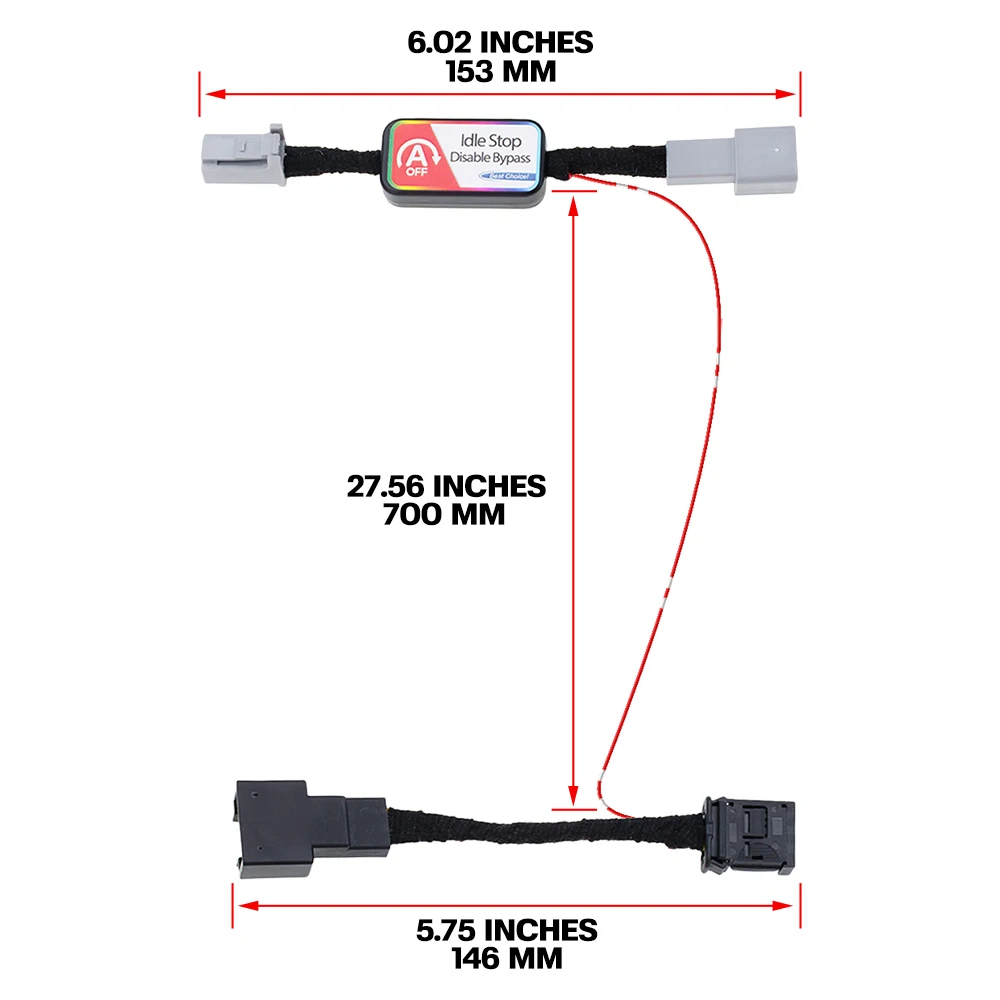 Auto Start Stop Eliminator For 2022 2023 2024 2025 2026+ Nissan Pathfinder R53 Automatic A-Off Disable Canceller Cable Harness view 2