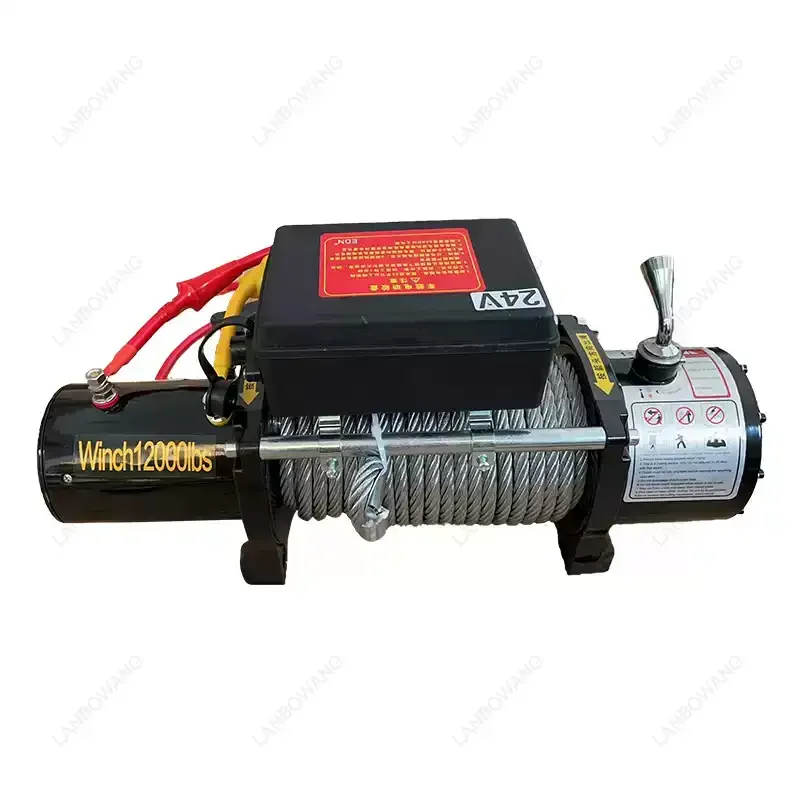 For Electric Recovery Winch Kit, 3000lb 12V Remote Control w/ Steel Cable for ATV Truck Off-Road