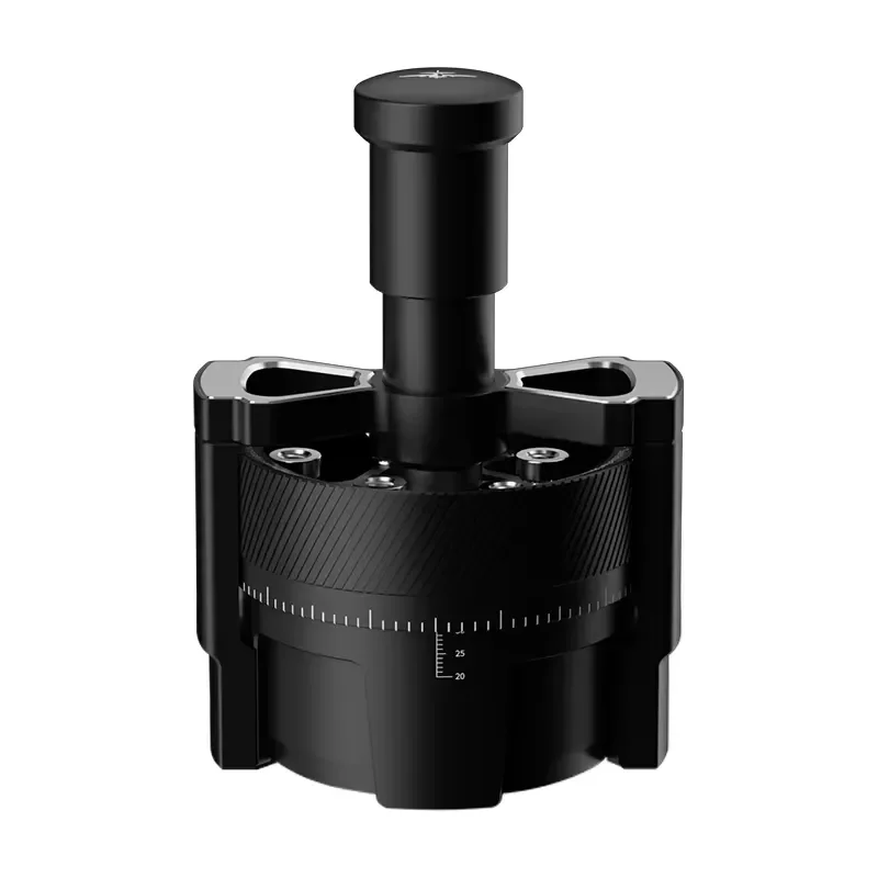 58mm WDT Tool for Espresso Coffee Distribution 14 Pin Needle Distributor Magnetic Base Barista Accessories Filter Press