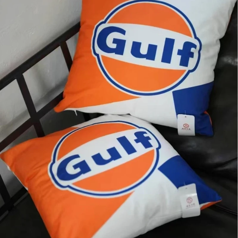 الخليج الخليج الطلاء الوسائد الحديثة وبسيطة الأرائك المنزلية غرفة المعيشة الجلد المدبوغ الخصر سادات الوسائد والوسائد للهدايا المنزلية