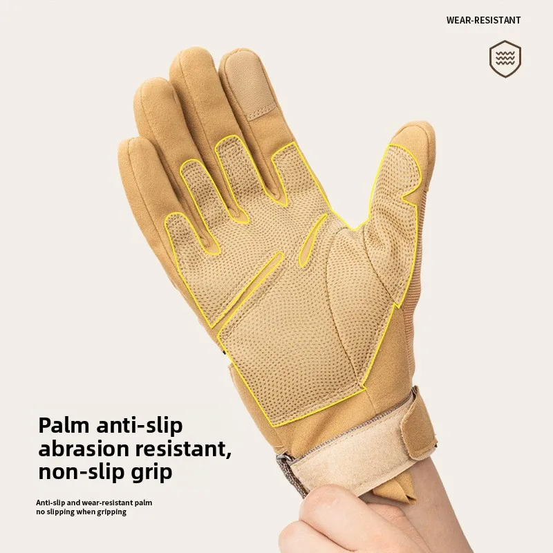 

Motorcycle Winter Riding Gloves, Thermal Lined Windproof & Touchscreen Enabled, Enhanced Grip Control for All-Weather Biking