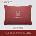 waist pillow red