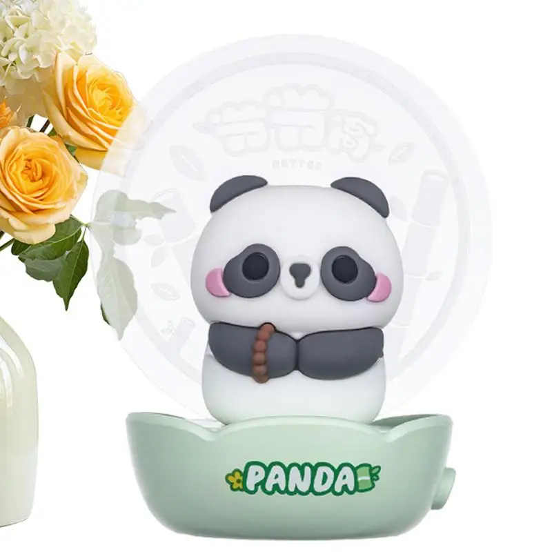 

Panda Night Light Cute Nightlight Bedside Lamp LED Panda Novelty Room Decor Battery Operated Breastfeeding Nursery Nightlight