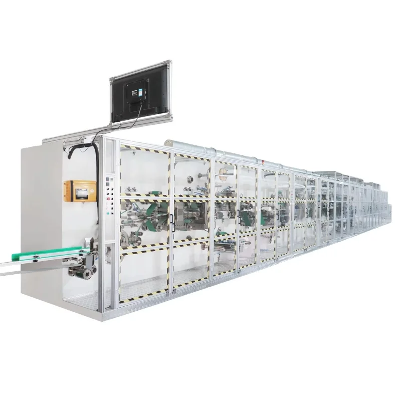 Full Automatic Disposable Mattress Dog Pet Patient Bed Sheet Under Pad Production Line Making Machine Customized