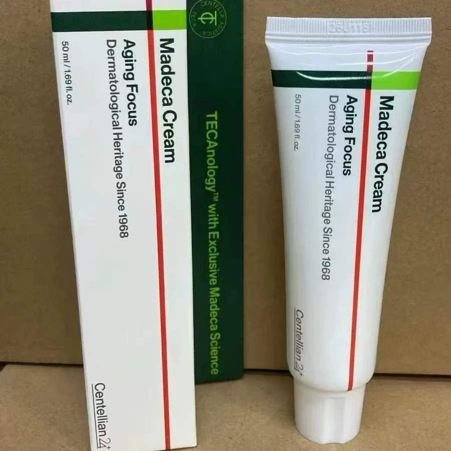 Madeca Centella Asiatica Antiaging Firming Face Cream, Lifting & Tightening Repair the Skin Barrier Skincare Moisturizing 50ml