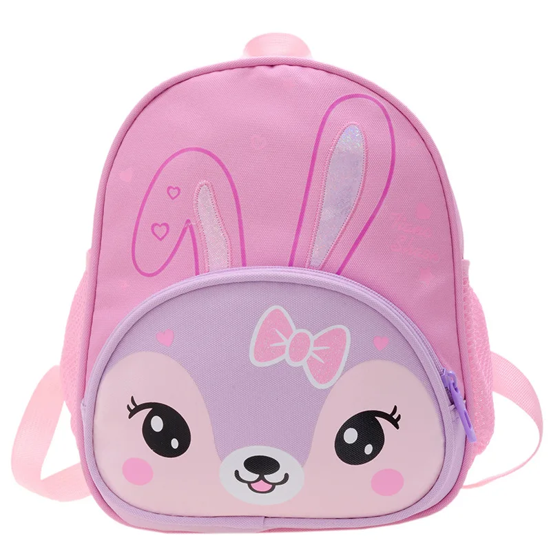 

2023 New Cartoon Little Tiger Rabbit Children's School Bag Kindergarten Lightweight Backpacks for Boys and Girls Large Capacity