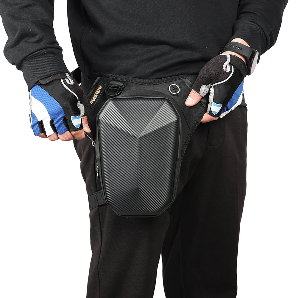 

Мотоциклетная сумка через плечо, сумка через плечо, поясная сумка с твердым корпусом, водонепроницаемая сумка через плечо для езды на велосипеде, пешего туризма, альпинизма