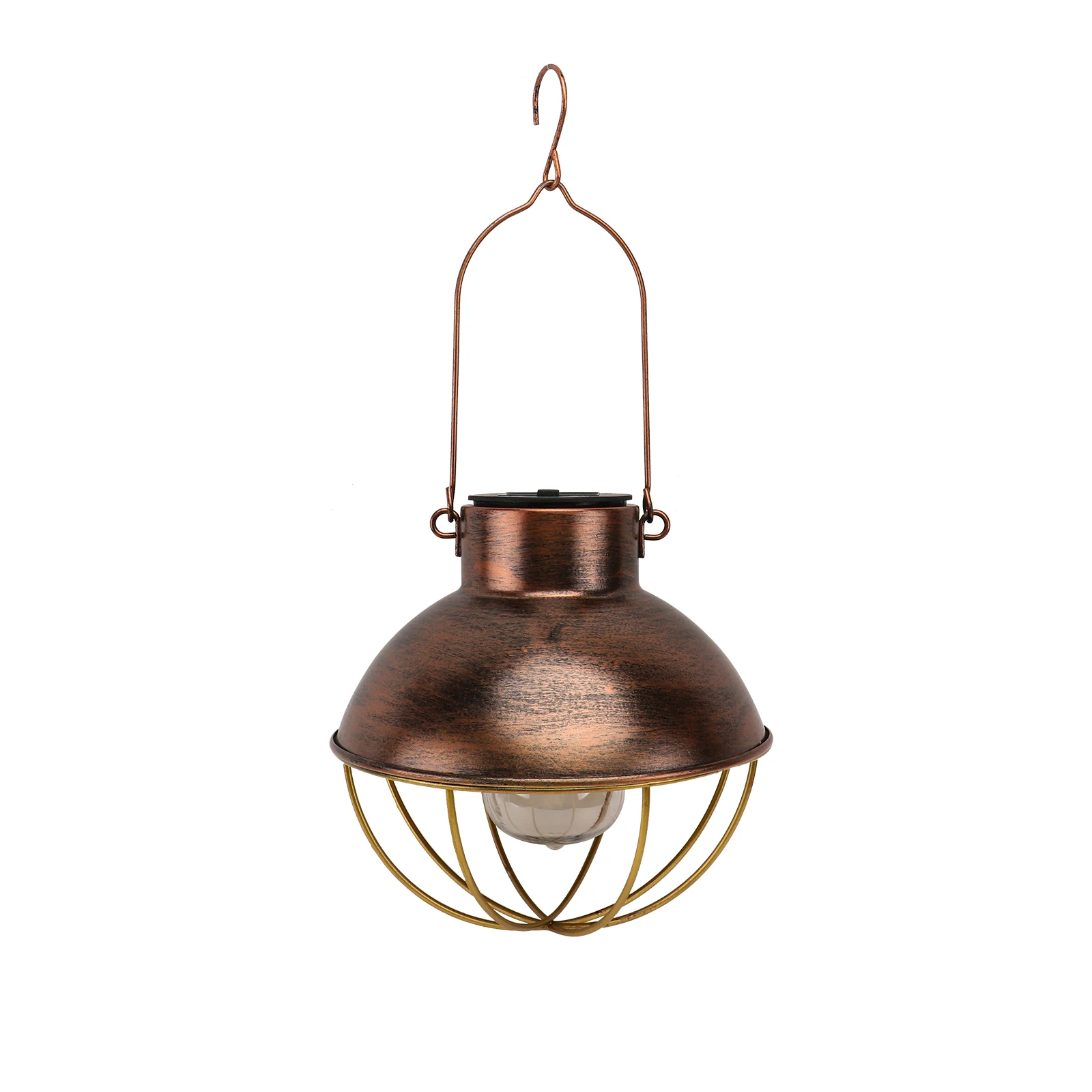 

Solar Tungsten Lantern Vintage Iron Solar Powered Outdoor Garden Decoration Patio Balcony Yard Pathway Driveway Lawn Camping