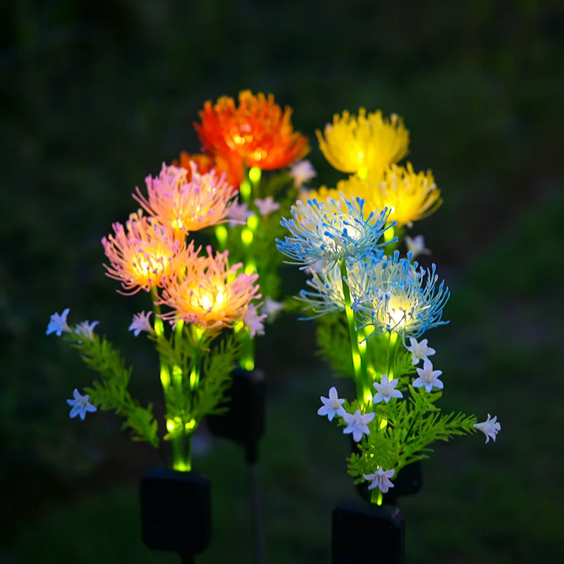 

Солнечная банановая лампа для садовых цветов со светящимися огнями, уличный двор, водонепроницаемые украшения, газонные фонари 100