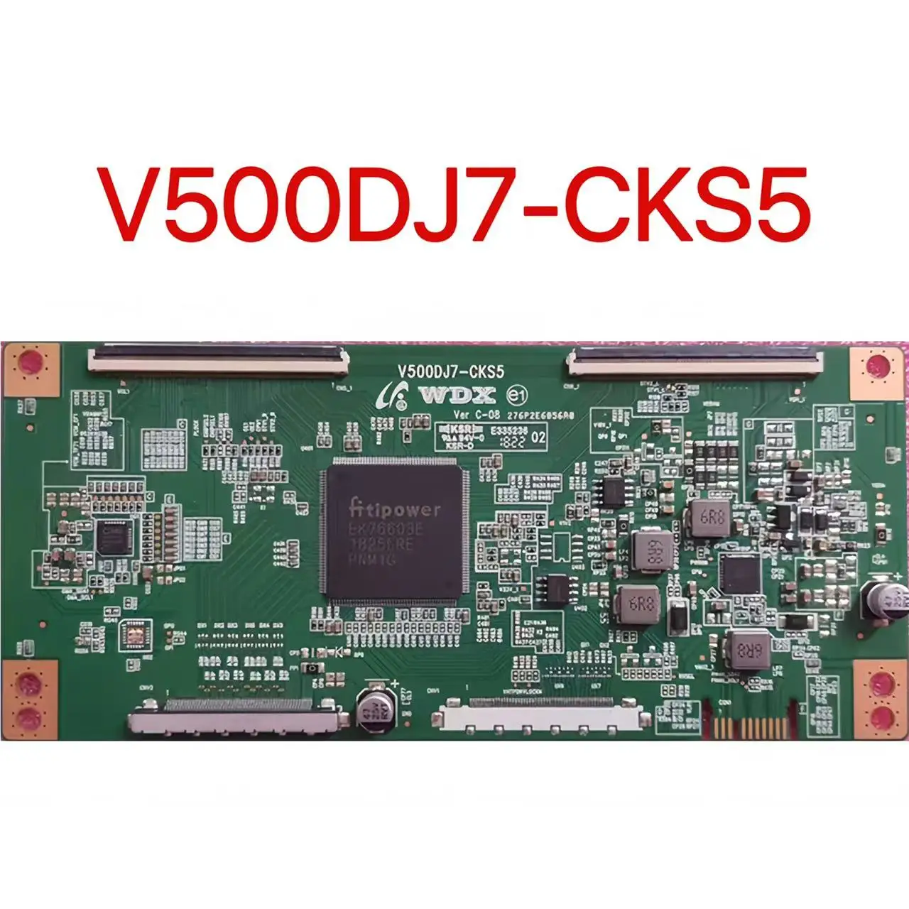 New logic board V500DJ7-CKS5 4K white label V650DJ4-QS5 B1