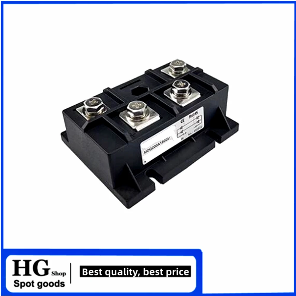  200A single-phase rectifier bridge MDQ200-16 MDQ200A1600V  600V 800V 1000V 1200V 1600V  1800V DC 12V