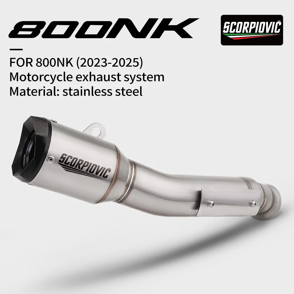 

Motorcycle exhaust For For 800 NK exhaust NK800 800nk link pipe with muffler 800nk muffler 800NK escape 2023-2024