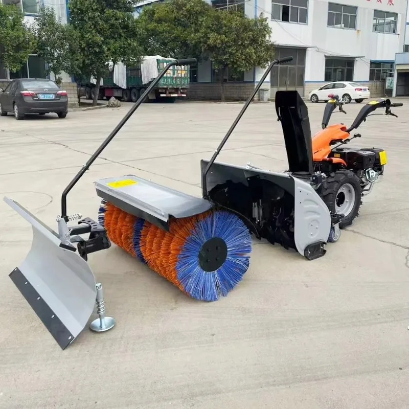High Quality Snow Plow Machine 6.5HP 15HP  Snowblower Equipment Hand-held Snowplow for Sale