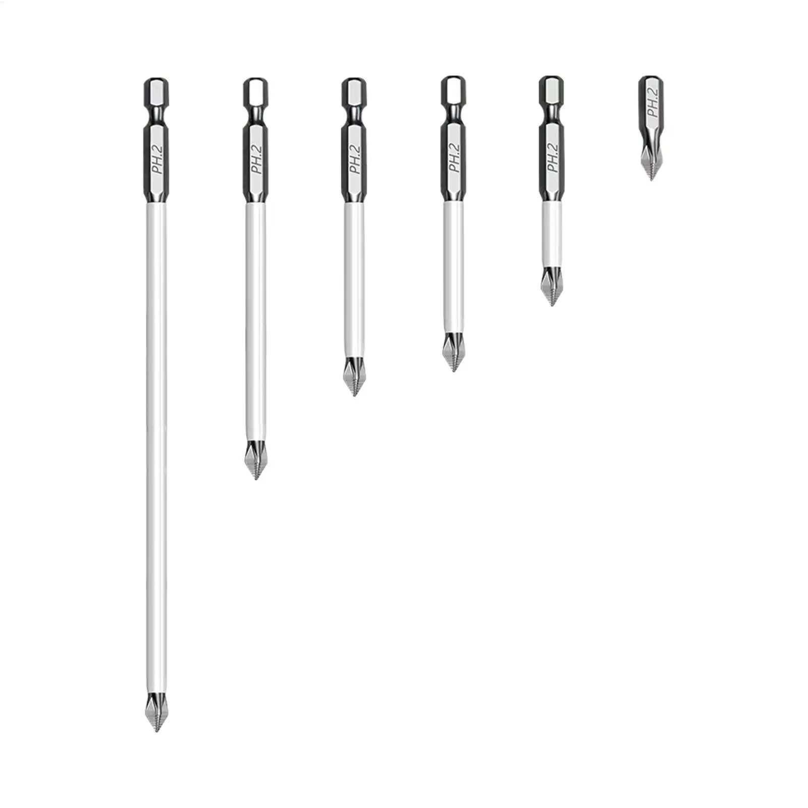 

Набор магнитных сверл Набор из 6 компактных многоцелевых профессиональных сверл для технического обслуживания автомобилей