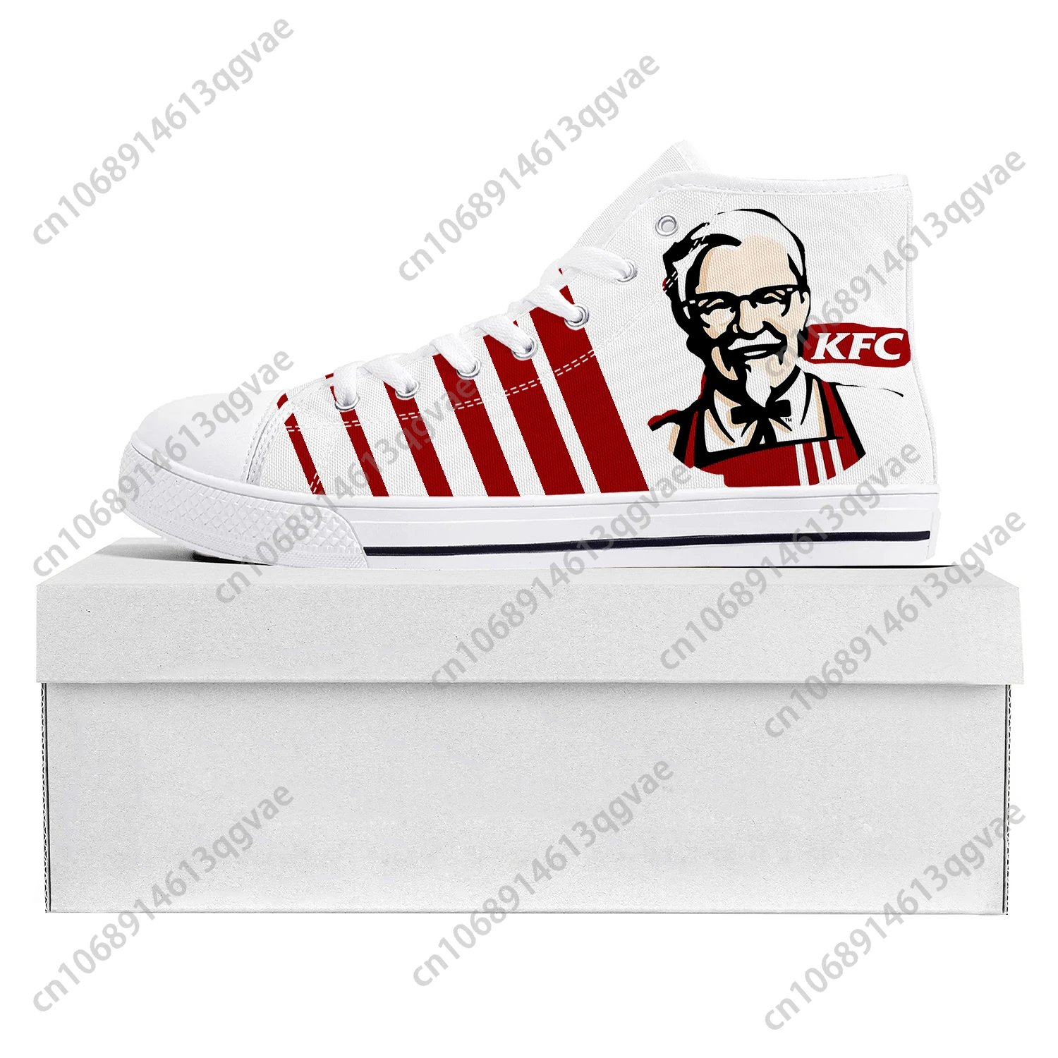 Kentucky Fried Chicken High Top High Quality Sneakers Mens Womens Teenager Canvas Sneaker Casual Couple Shoes Custom Made Shoe