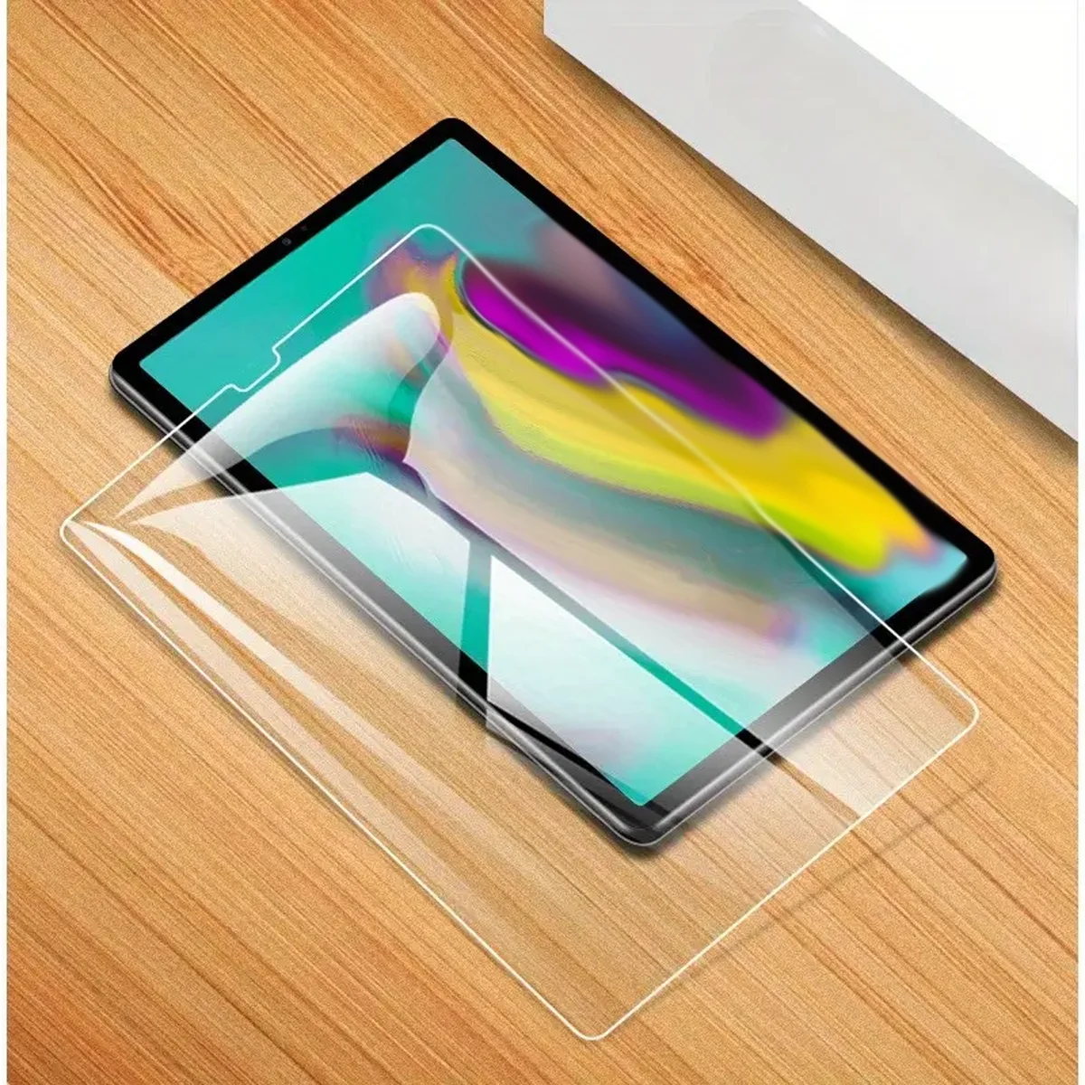 Suitable for Samsung A7lite, Samsung A8/A9, S7/S8/S9 (11 inches), S7plus (12.4 inches) anti fingerprint flat tempered glass film image 4