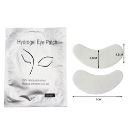 50/100/200 Pairs Eyelash Pad Gel Hydrogel Eye Patch Grafting Under Eye Paper Sticker Fox Wraps Eyelash Extension Makeup Tools