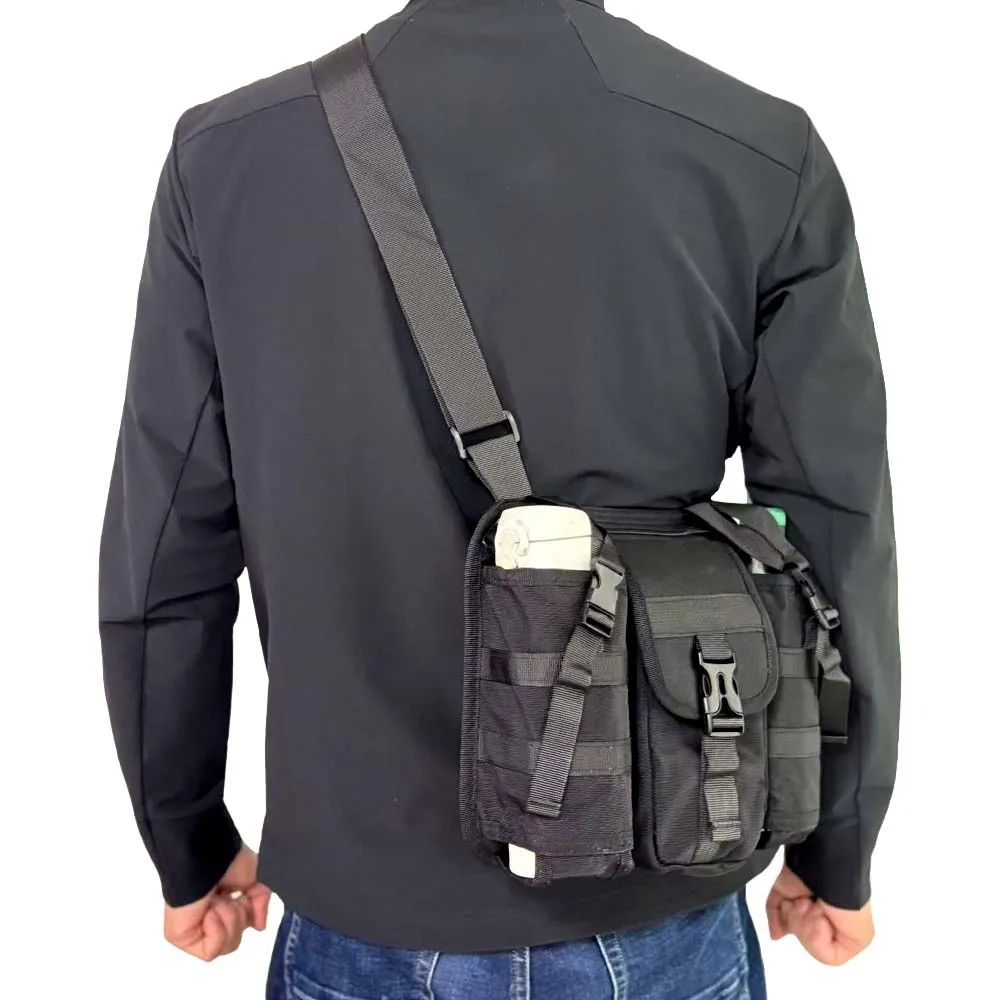 Bolso táctico multibolsillo para botella y viajes exterior - imagen 2