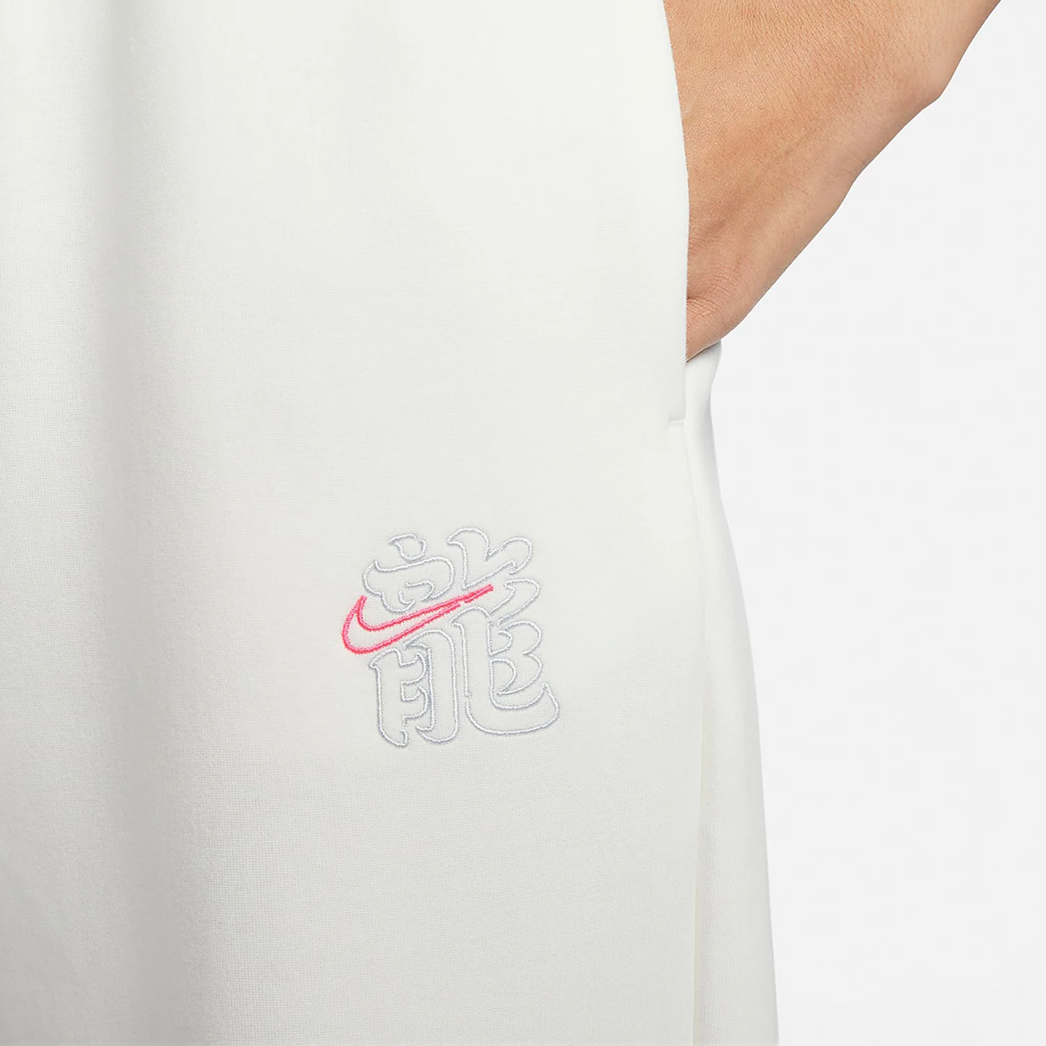 نايك الرسمية أصيلة المرأة الجديدة متماسكة فضفاضة عالية الخصر الكاحل السراويل الرياضية FZ6558-133 #4