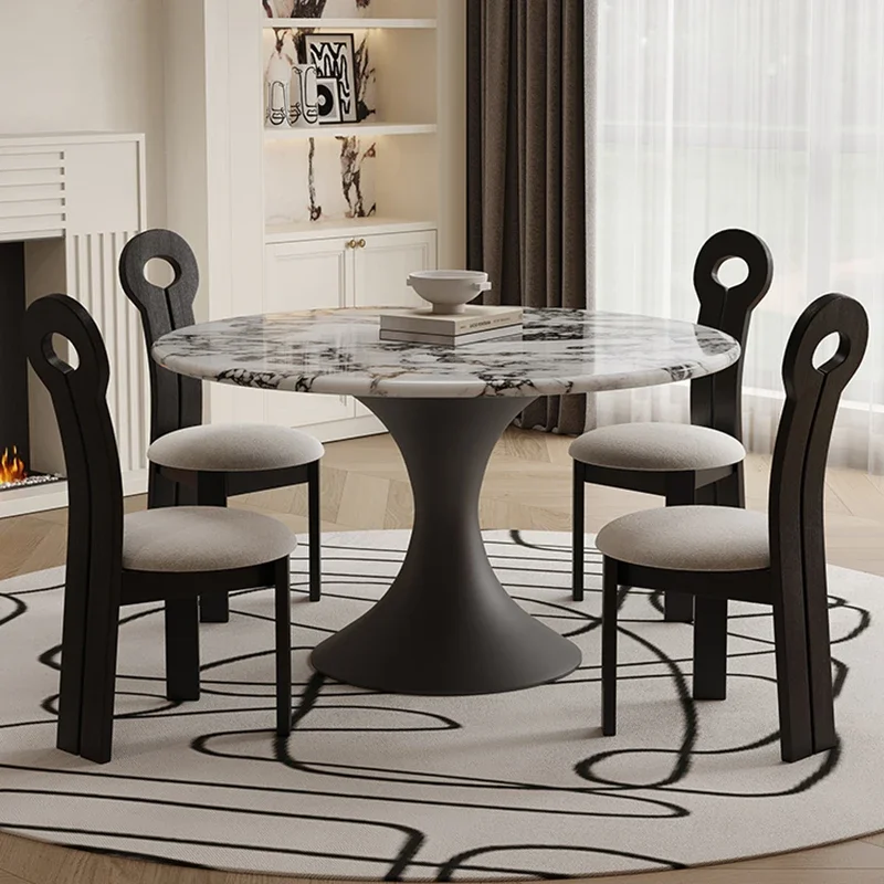 Designer Coffee Table Dinning Tables Sets Restaurant Ceramic Dining Rectangular Elegant Modern Esstisch Reception Cafe Marble