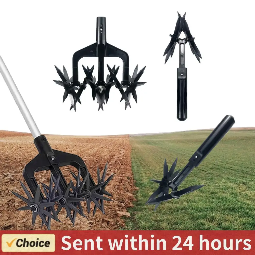 

Садовый аэратор 2 в 1, садовый скарификатор для почвы, садовый роторный культиватор, роторный культиватор, инструмент для садового газона, рыхлитель для сада