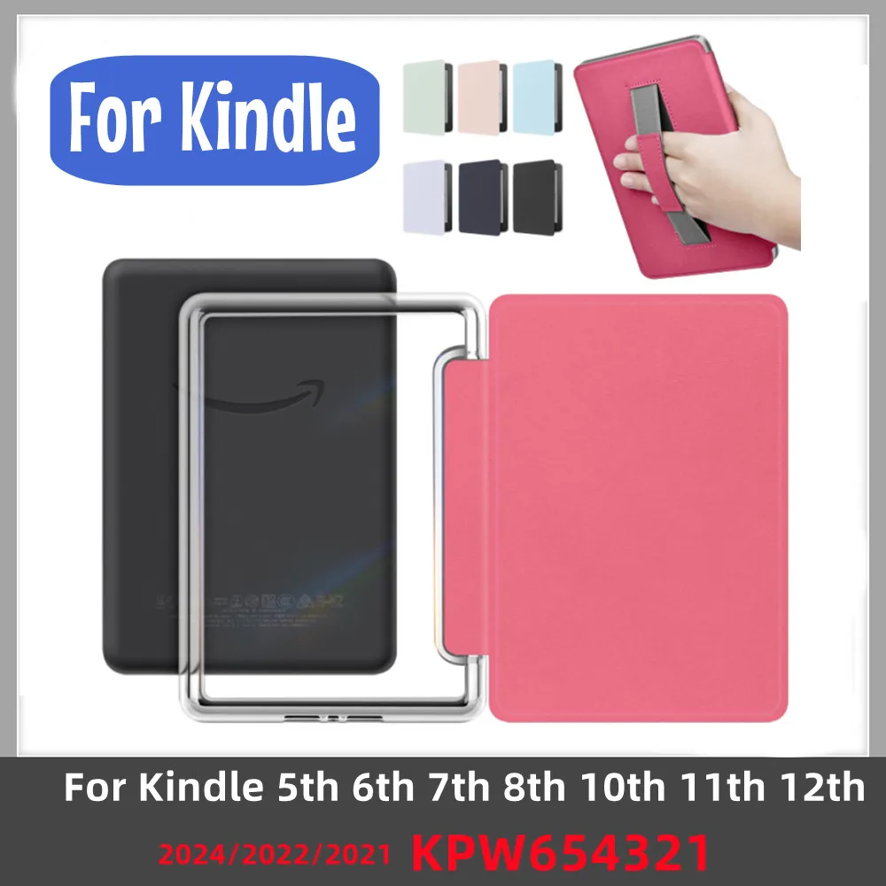 Case for Kindle 2024 2022 2021 8th Oasis 9th 10th Paperwhite Colorsoft 1 7th 10th 11th 12th Generation 6 6.8 7 Inch Ebook Cover