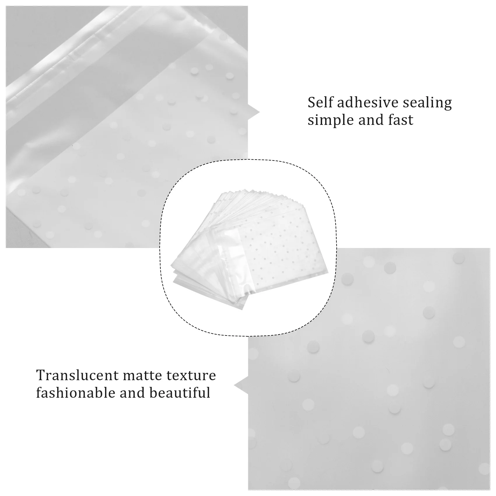 AB06 100Pcs Frosted…