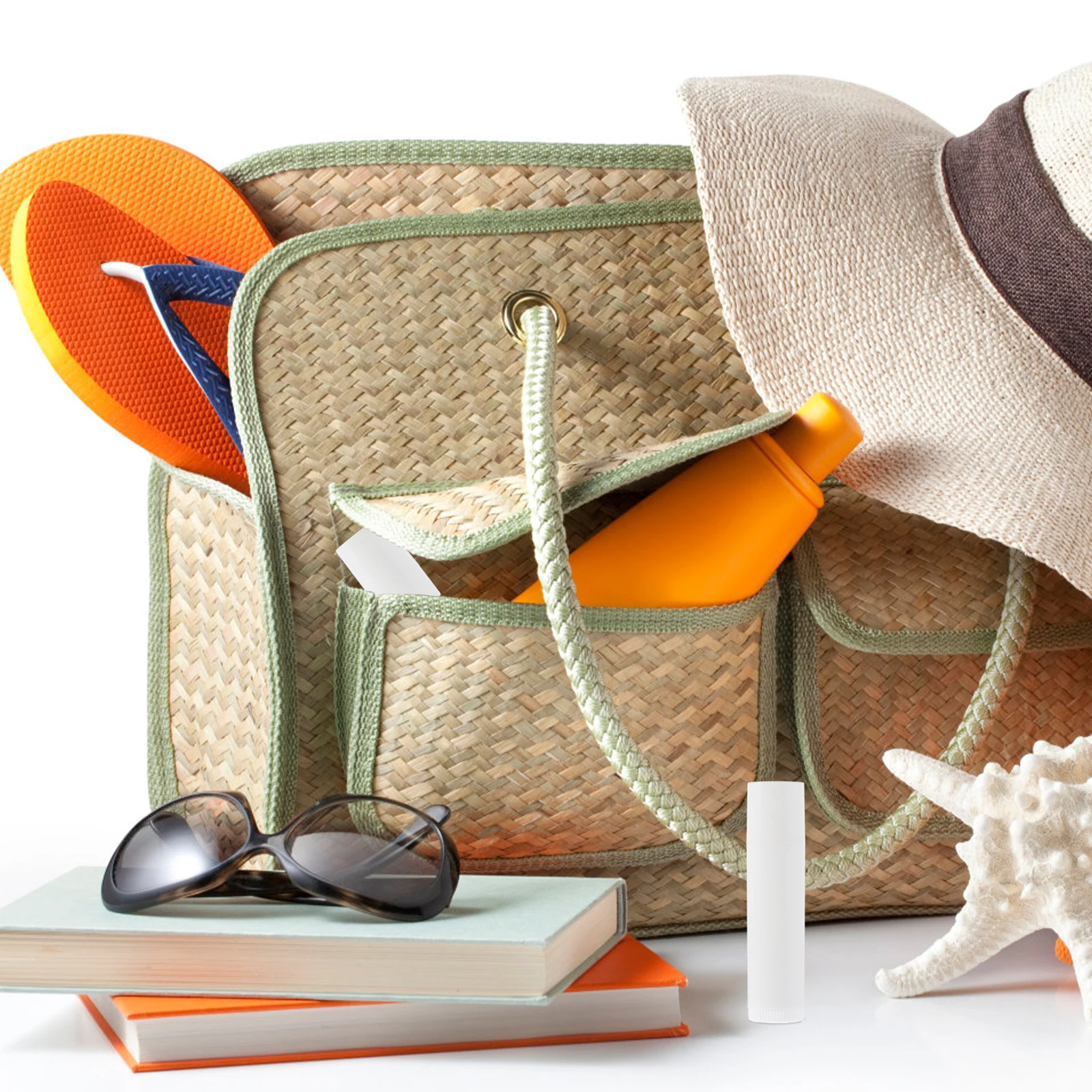 

50pcs Empty Lipstick Tubes Diy Lip Balm Containers Portable Plastic Storage For Self-Made Lip Gloss Cream Tube Supplies