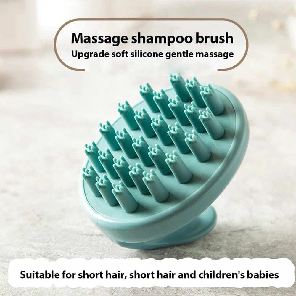 

Щетка для головы и тела, шампунь для волос с мягким силиконовым массажером для кожи головы, щетка для глубокой очистки тела и кожи головы, удаление омертвевшей кожи головы