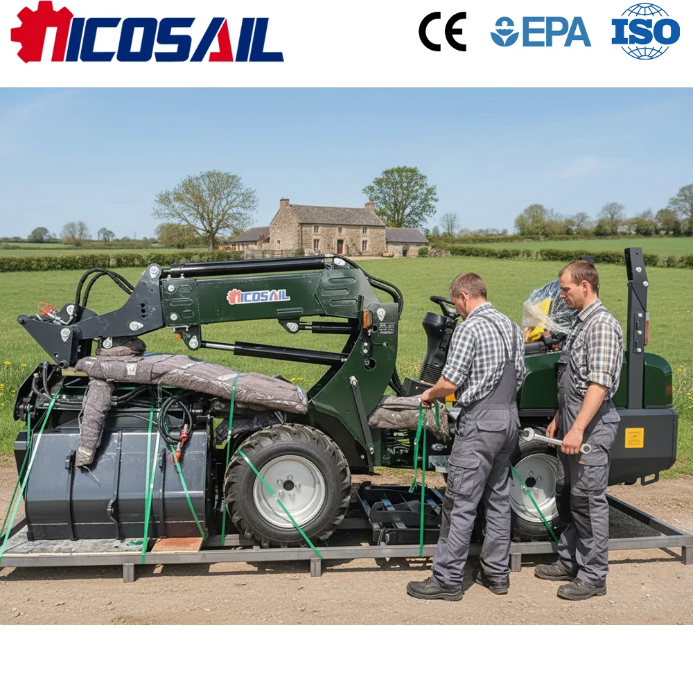 

KZL918 Small Telescopic Boom Loader CE Approved Euro 5 Strong Power Flexible for Narrow Space Site